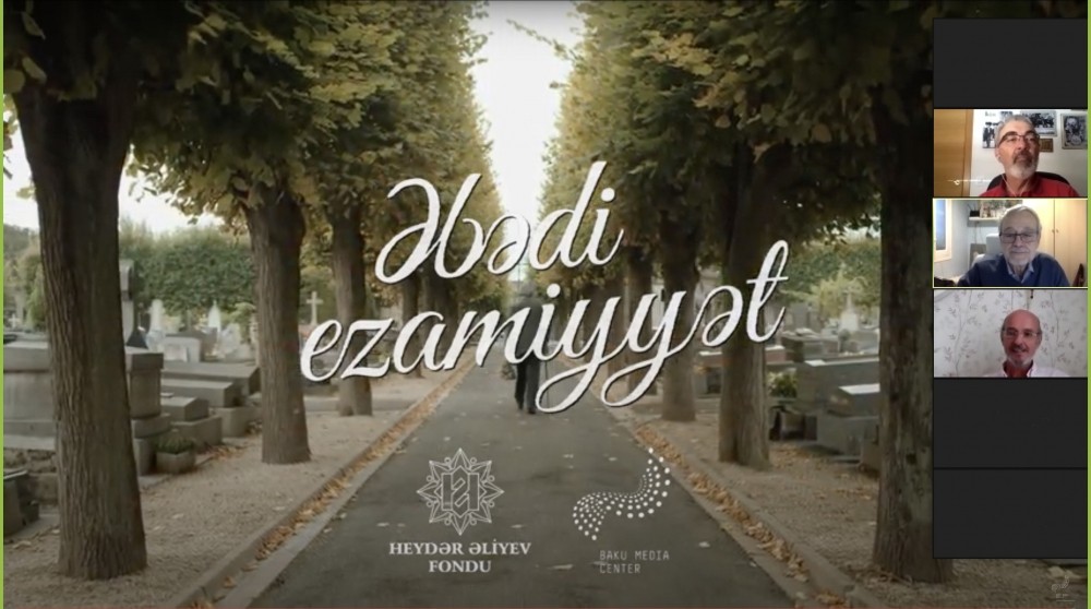 “Əbədi ezamiyyət” sənədli filmi İspaniyada nümayiş olunub